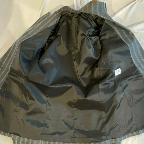 Theory Womens Benjamin Blazer Jacket NWT Size 2 Charcoal $385 - Picture 5 of 8